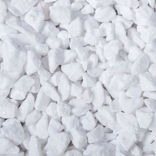 Ziersplitt Schneeweiß 2