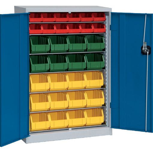 Wellker Regalschrank für Sichtlagerkästen Modell 2