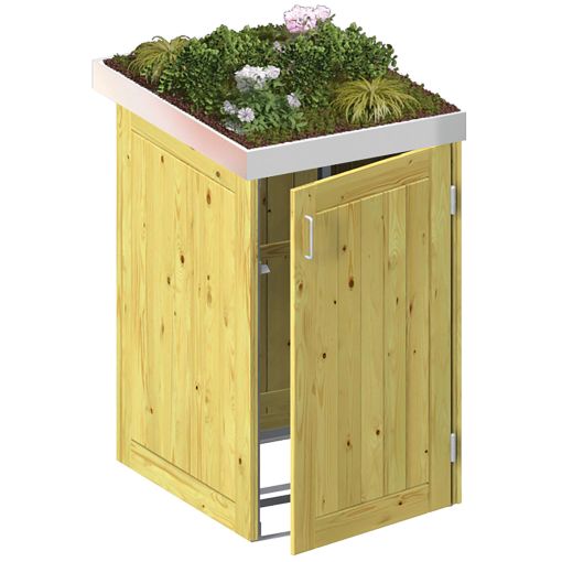 Binto Mülltonnenbox für 1 Behälter, 2