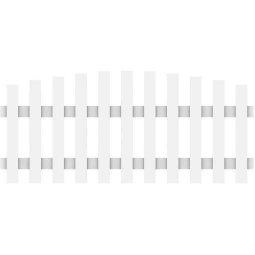 TraumGarten Gartenzaun LONGLIFE CARA Kunststoffzaun 2