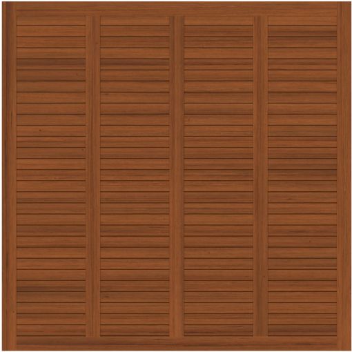 TraumGarten Sichtschutzzaun GRAZIA Hartholz Elemente 2