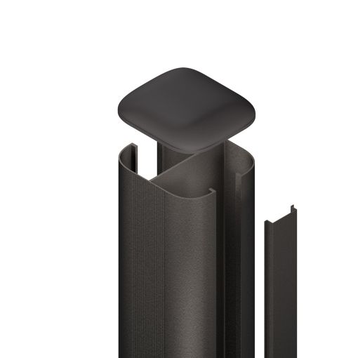 TraumGarten Sichtschutzzaun SYSTEM Steckpfosten Basic 2