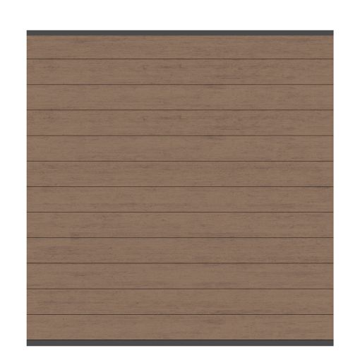 TraumGarten Sichtschutzzaun SYSTEM WPC CLASSIC 2