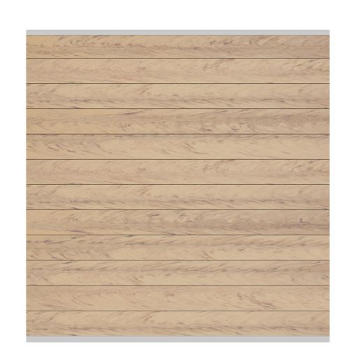 TraumGarten Sichtschutzzaun SYSTEM WPC CLASSIC 2