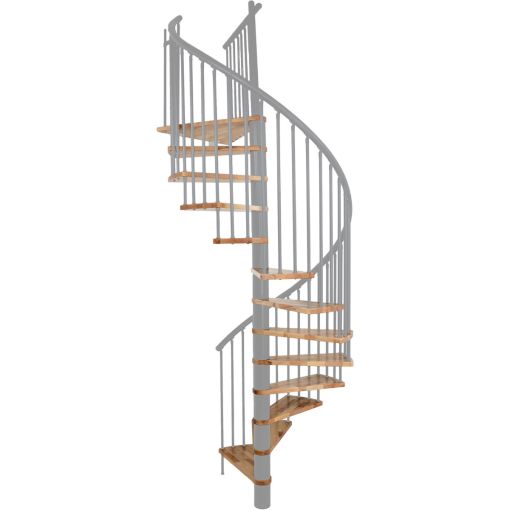 Minka Spindeltreppe Spiral Effect grau 2