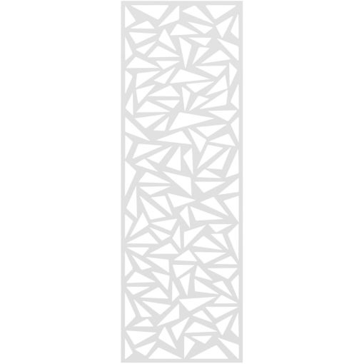 TraumGarten Sichtschutzzaun SYSTEM Designgitter TRIGON 2