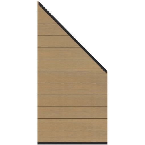 TraumGarten SYSTEM Platinum Zaun-Anschluss-Set lärche 2
