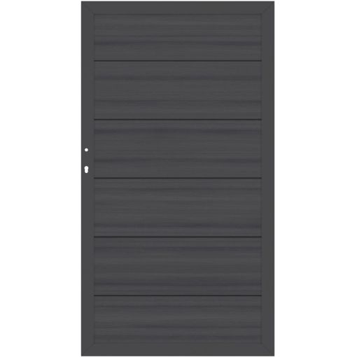 TraumGarten Sichtschutzzaun SYSTEM WPC Platinum 2