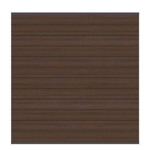 TraumGarten Sichtschutzzaun SYSTEM WPC PLATINUM 2