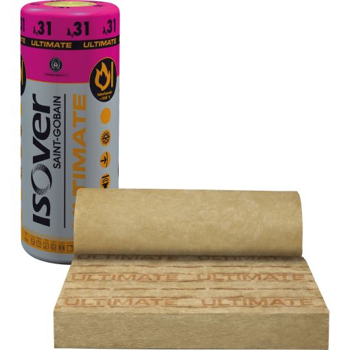 ISOVER Ultimate Klemmfilz ZKF-031 Brandschutz-Zwischensparren-Klemmfilz 2