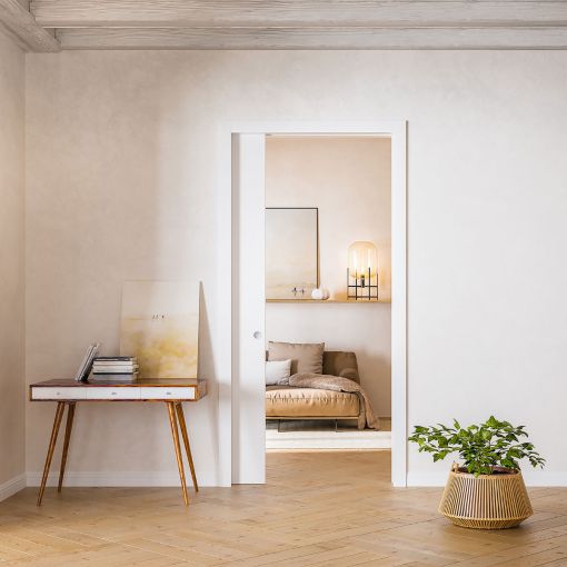 ECLISSE Unico Schiebetür Holz Komplettset 2