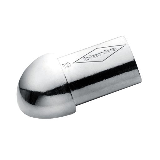 BLANKE Fliesenschiene Viertelkreis-Profil Außenecke Edelstahl-Optik 2