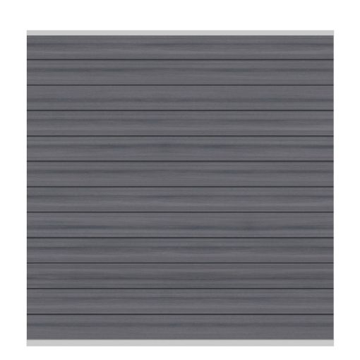 TraumGarten WPC-Sichtschutzzaun Rundum-Sorglos-Paket PLATINUM Grau 2