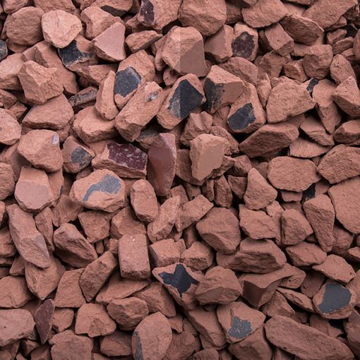 Ziersplitt Ziegelsplitt 2