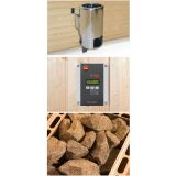 weka Saunaofenset mit Saunasteinen