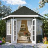 Skan Holz Gartenhaus Almelo Gartenhütte