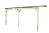 SKAN HOLZ Carport Vogtland Anlehncarport, natur