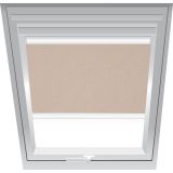 Roto Sichtschutzrollo Braunbeige 1-R04
