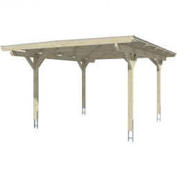 Skan Holz Stahl-Regenrinnen-Set Länge 648 cm Anthrazit kaufen bei OBI