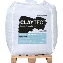 ClayTec Lehm-Mauermörtel leicht, ERDFEUCHT 3