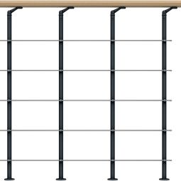 DOLLE Brüstungsgeländer für Mittelholmtreppen Cork, 7