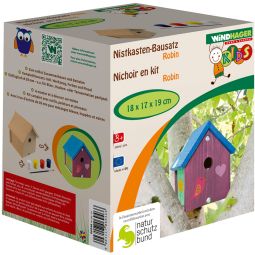 Windhager Nistkasten-Bausatz Robin Vogelhaus Brutkasten 3