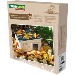 Windhager Igelhaus Bausatz Überwinterung Winterquartier 8