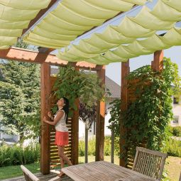 Windhager Seilspantechnik Sonnensegel-Set 270x140 cm 4