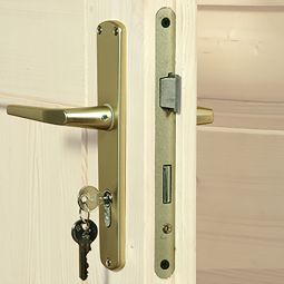 weka Gerätehaus 122 naturbelassen Geräteschuppen 5