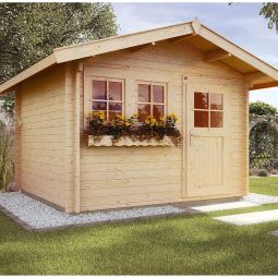 weka Gartenhaus 139A naturbelassen Gartenhütte 3