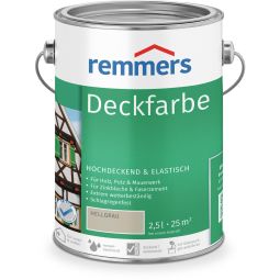 Remmers Deckfarbe hellgrau 3
