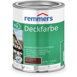 Remmers Deckfarbe nussbraun RAL 8011 4