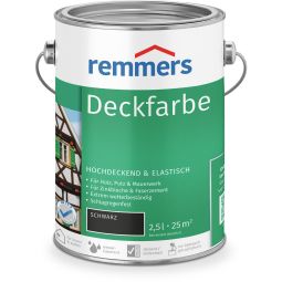 Remmers Deckfarbe schwarz 5