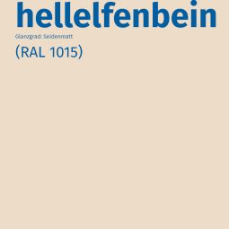 Remmers Deckfarbe hellelfenbein RAL 1015 3