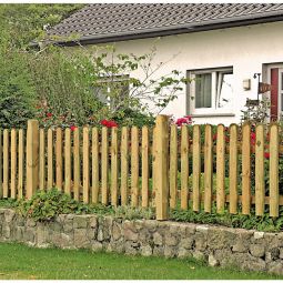 T&J HEIKO Gartenzaun gerade 4