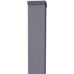 GroJa Alu-Torpfosten Silbergrau RAL 7001 3