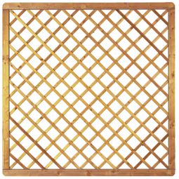 T&J Sichtschutzzaun Avantgarde Diagonal Rankgitter 4