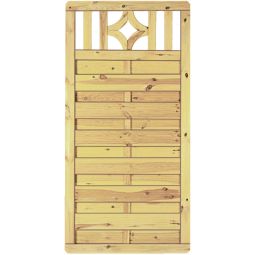 T&J Sichtschutzzaun Antikzaun Sichtschutz Lamellenzaun 3