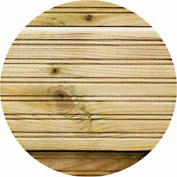 T&J Sichtschutzzaun Antikzaun Doppelbogen-Abschluss Sichtschutz 4