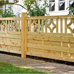 T&J Gartenzaun Antikzaun Vorgartenzaun Holzzaun 3