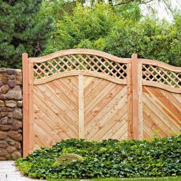 T&J Sichtschutzzaun SKAGEN Anschluß mit 3