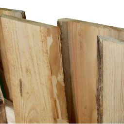 T&J Sichtschutzzaun JÜTLAND Sichtschutz Bohlenzaun 8