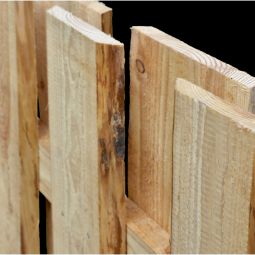 T&J Sichtschutzzaun JÜTLAND Sichtschutz Bohlenzaun 6