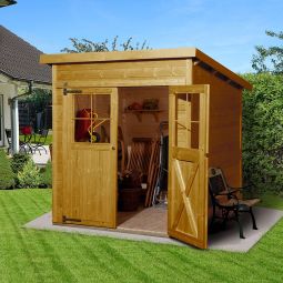 weka Gerätehaus 325 lasiert Geräteschuppen 3