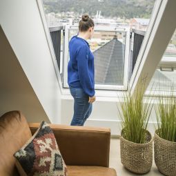 VELUX GDL Balkon Holz/Kiefer weiß 3