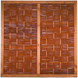 T&J ÄTNA Weidengeflechtzaun Sichtschutz 5