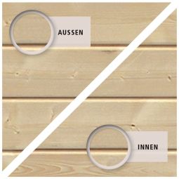 Karibu Fußboden für Gartenhaus 3