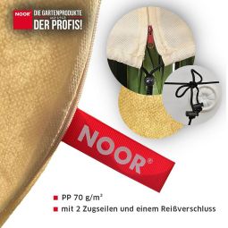 NOOR Winterschutz-Thermomantel XL mit Reißverschluss 5