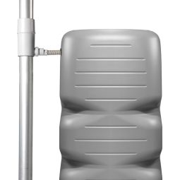 Garantia Regentonne CUBUS Gartentank betongrau 5