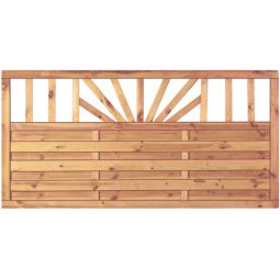 T&J Sichtschutzzaun FREIBURG Sichtschutz Lamellenzaun 3